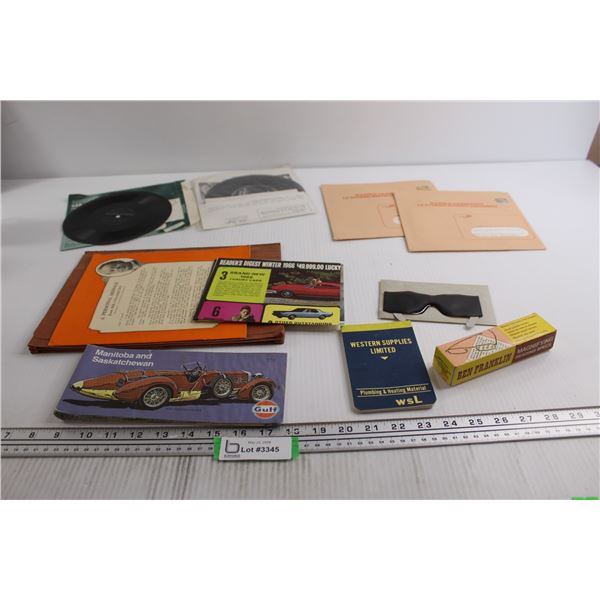 (2) 7" Records, Misc.