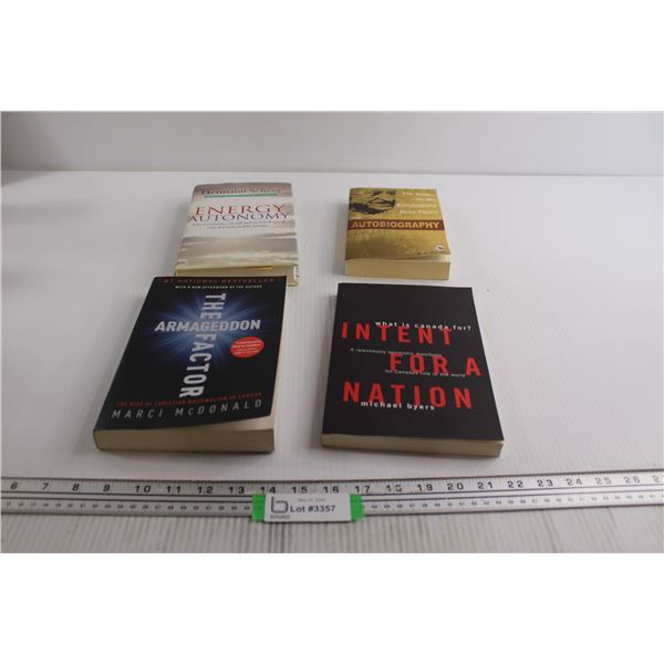 (4) Books - Gandhi, Energy Autonomy