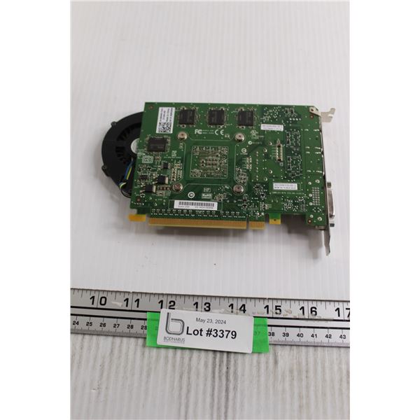 Nvidia Quadro 3-Port Video Card - Untested
