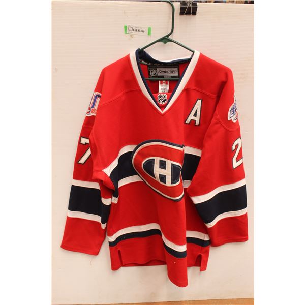 *NHL Montreal Canadiens Kovalev Jersey - Size 52