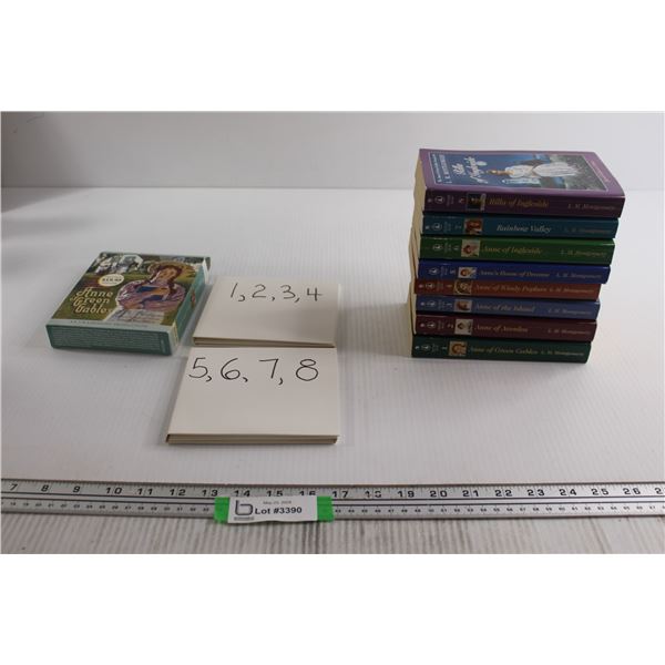 (8) Anne of Green Gables Series Books and CD Pack