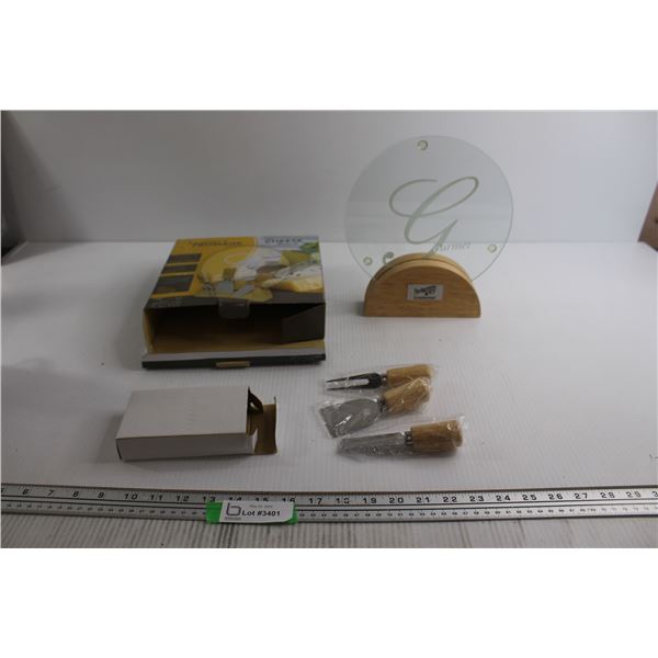 4-Piece Cheese Board Set