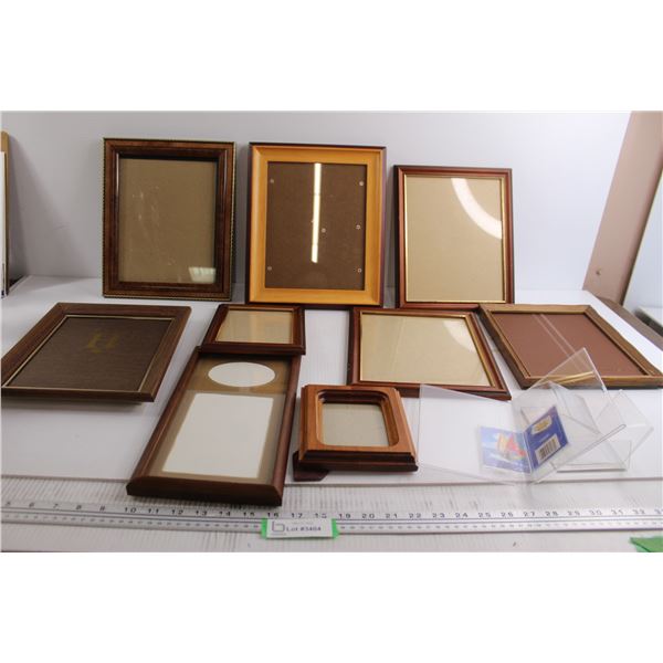 (9) Picture Frames, Misc. - All As Is