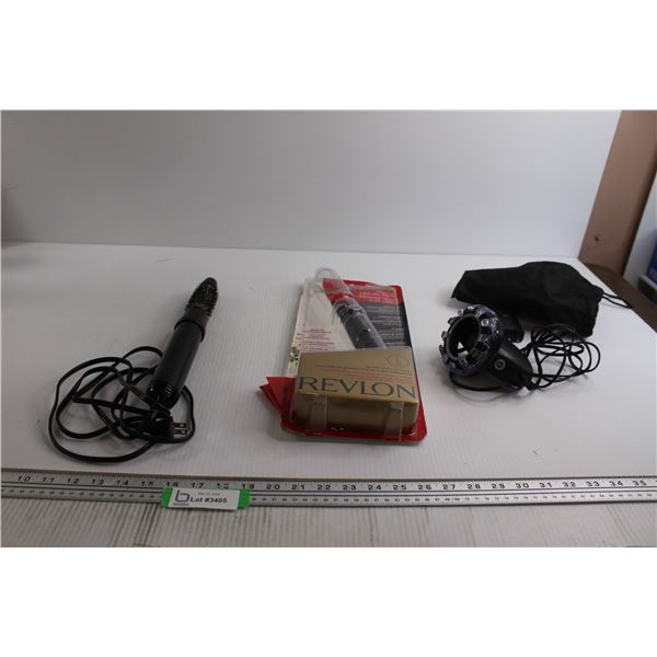 Hot Air Hair Styler, Facial Razor