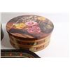 Image 3 : (2) Collector Tins, Asian-Inspired Tray