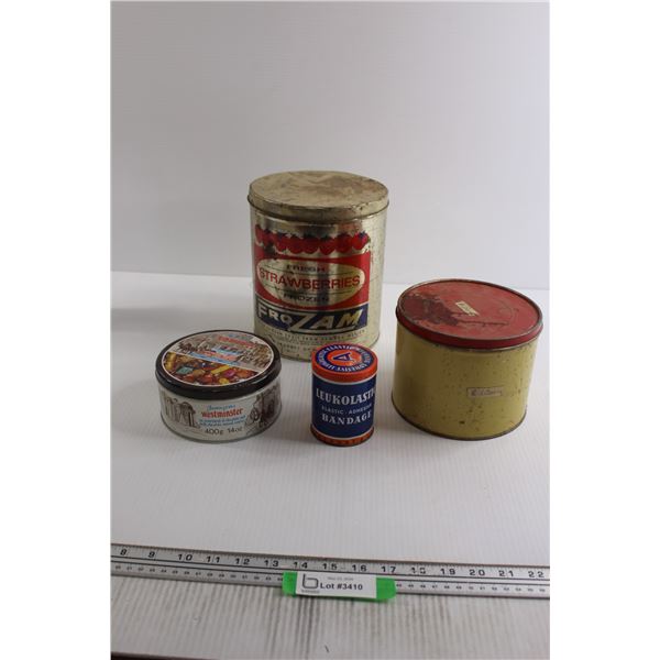 Fresh Strawberry FroZam Tin, (3) Tins