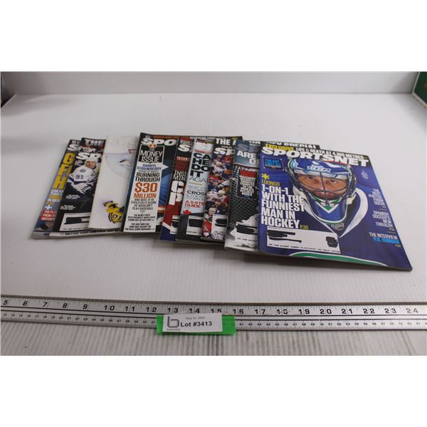 (9) Hockey Sportsnet Magazines