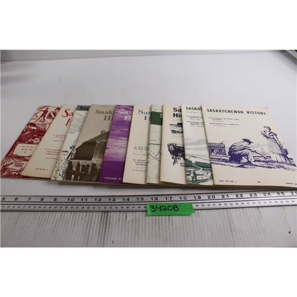 (10) Saskatchewan History Books