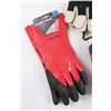 Image 4 : Milwaukee 18v Battery Charge, (2 pr) Large Work Gloves, L/XL Nitrile Long Cuff Gloves & 32L File Box