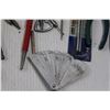 Image 7 : Various Shop Items - Precision Screwdriver, Drill Bits, Grove Gauge, Tape Measure, Cable Ties, Stapl
