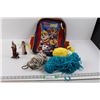 Image 1 : Yarn, Paw Patrol Back Pack & Christmas Decor.