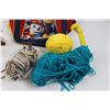 Image 2 : Yarn, Paw Patrol Back Pack & Christmas Decor.