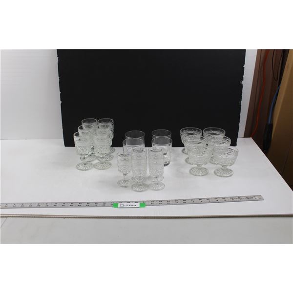 (21 pcs) Glassware - Highball, Goblets etc.