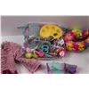 Image 5 : Mainstays Kids Pegasus Bedding Set (Comforter, (2) Sheets, (2) Pillow Shams)& Various Girls Doll Acc