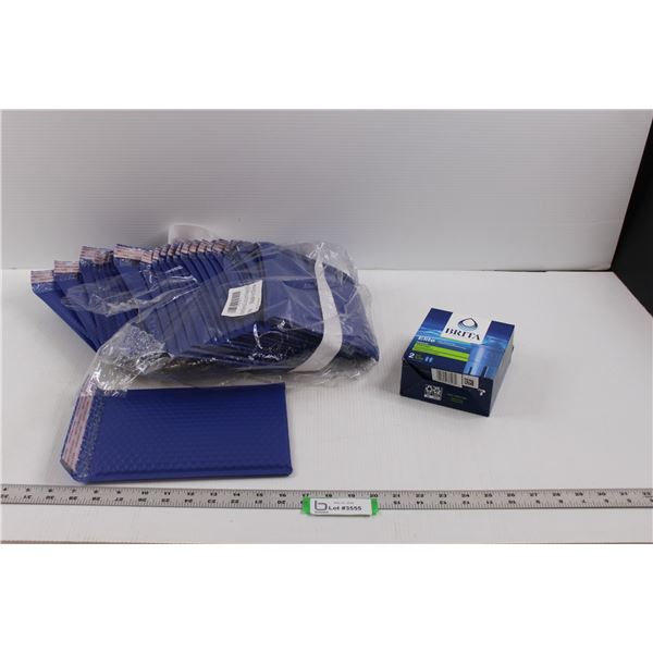 (24) Bubble Mailer Packaging (6"x10") & Brita Elite Filter