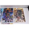 Image 3 : (7) Raw DC Comics "JLA"(Justice League of America) 2015-2016 Issues No.2 to No.8 & Raw Dark Horse Co