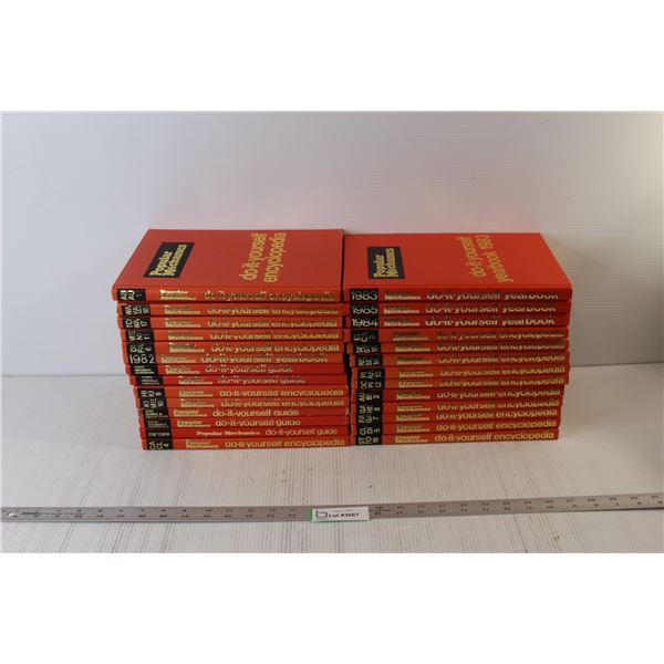 (27) Assorted Do It Yourself Encyclopedias & Yearbooks