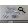 Image 1 : Plastic Canadian Coin Holders & Magnifying Glass