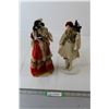 Image 1 : (2) Dolls With Stands