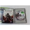 Image 4 : (3) XBOX Games - Assassins Creed II, Rocksmith, Borderlands 3
