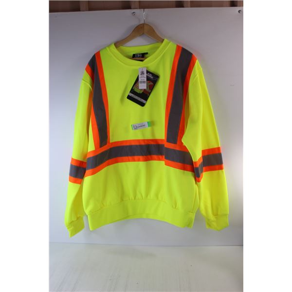 *High Visual Safter Sweatshirt -Size 2XL