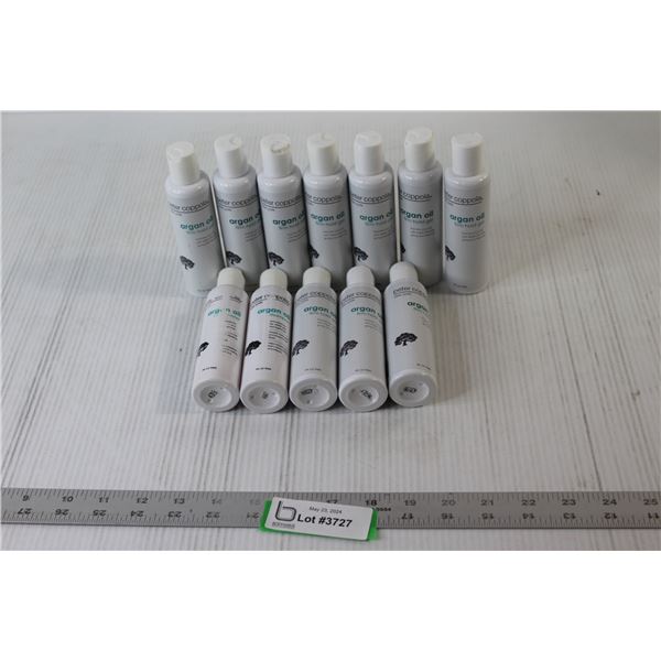 (12) Bottles Argan Oil Firm Hold Gel