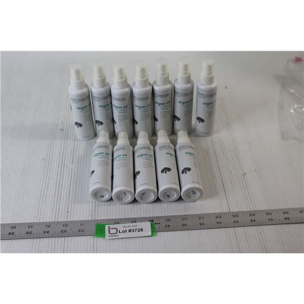(12) Bottles Argan Oil Non-Aerosol Hairspray