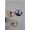 Image 3 : (3) Collector Plastic NHL Coins, (3) Miniature Toy Items