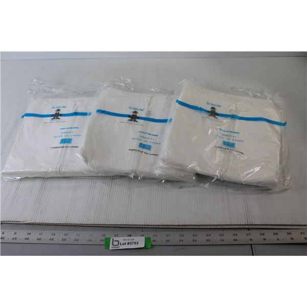 (3) Disposable Pain Coveralls