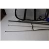 Image 5 : (2) Partial Fishing Rods, TV Antenna, Seat Back, Plastic Case