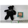 Image 1 : Gretzky Teddy Bear, Package of ProCards Collector Cards