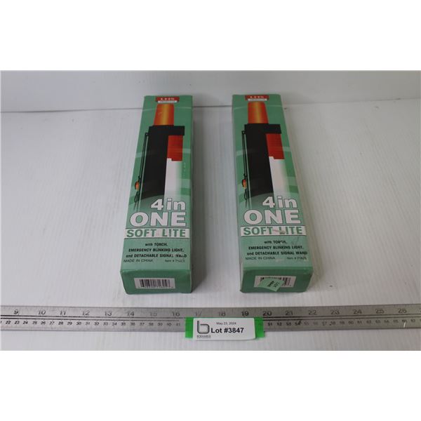 (2) 4 In One Soft Lites - New In Box