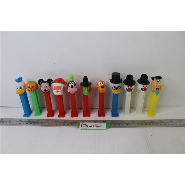 Assortment of Pez Dispensers
