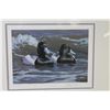 Image 2 : Framed Print - Ducks Unlimited - 18" x 18"
