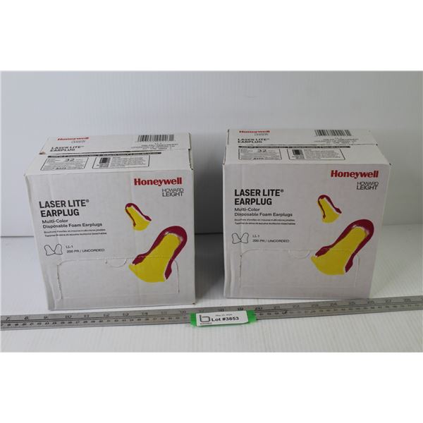 (2) Boxes Laser Lite Ear Plugs