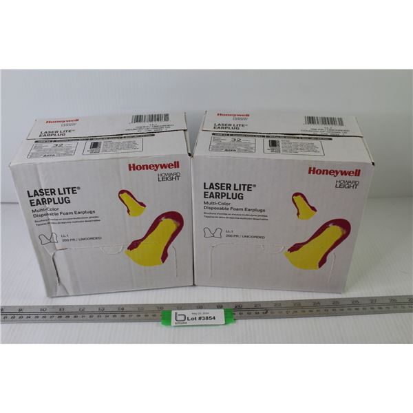 (2) Boxes Laser Lite Ear Plugs