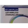 Image 2 : LED Wireless Charging Speaker - New In Box
