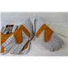 Image 3 : (3) Pairs of Welding Gloves - New