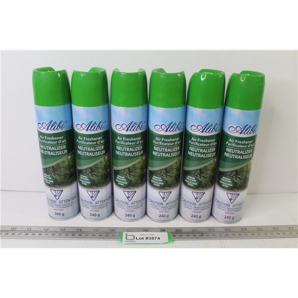 (6) Cans of Air Freshener