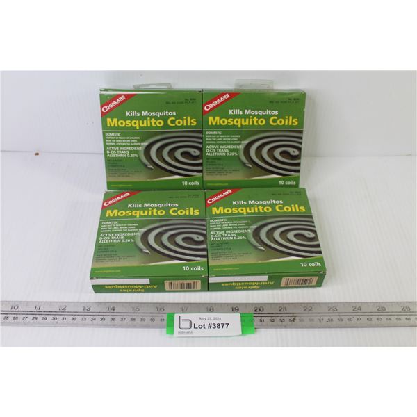(4) Mosquito Coils