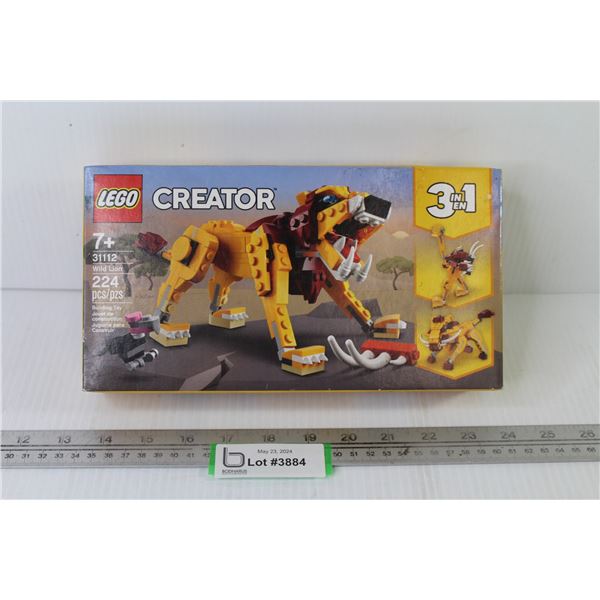 Lego Wild Lion Kit - New In Box