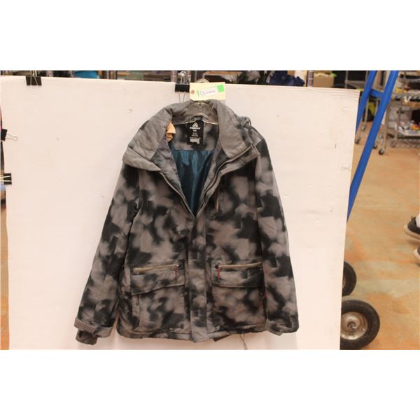*Firefly Aquabase Elite Grey Camo Winter Jacket - Size L Used