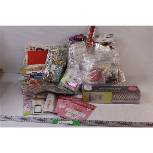 HUGE Lot of Sticker Cards For Scrapbooking Decorating & Cards Arts & Crafts Supplies