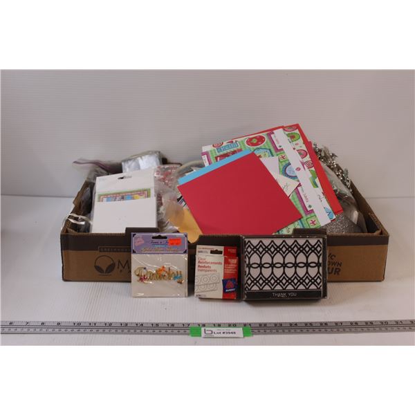 HUGE Lot of Arts & Crafts Supplies Stickers Scrap Booking Item