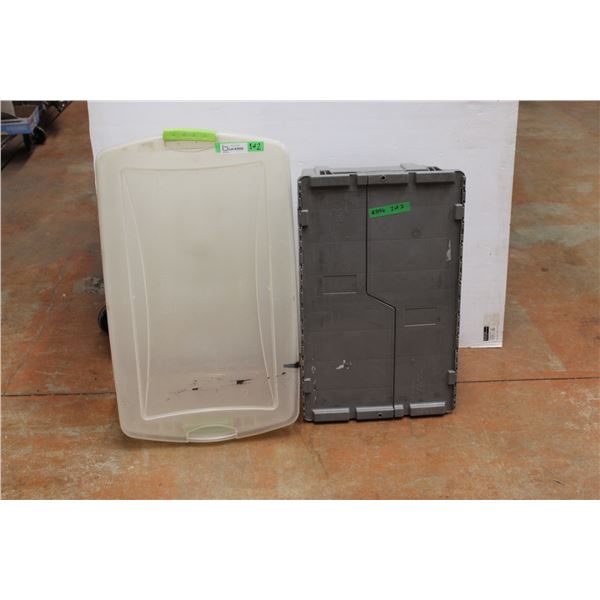 *(2) Large Storage Bins