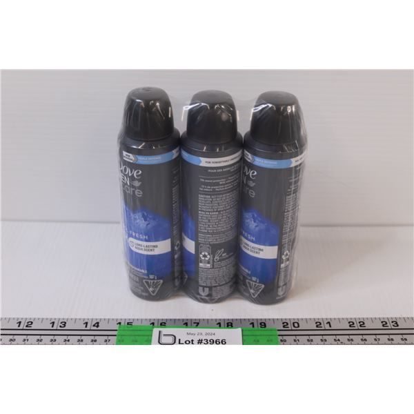 NIB 3-Pack Dove Men Care+ Shaving Cream