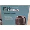 Image 3 : For Living Digital Fan Heater In Original Box - Powers On