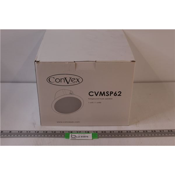 Convex NIB Ceiling / Wall Mountable Speaker - White