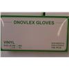 Image 2 : (3) Dnovlex Vinyl Non-Medical Non Sterile Gloves - Box Count 100 Pieces