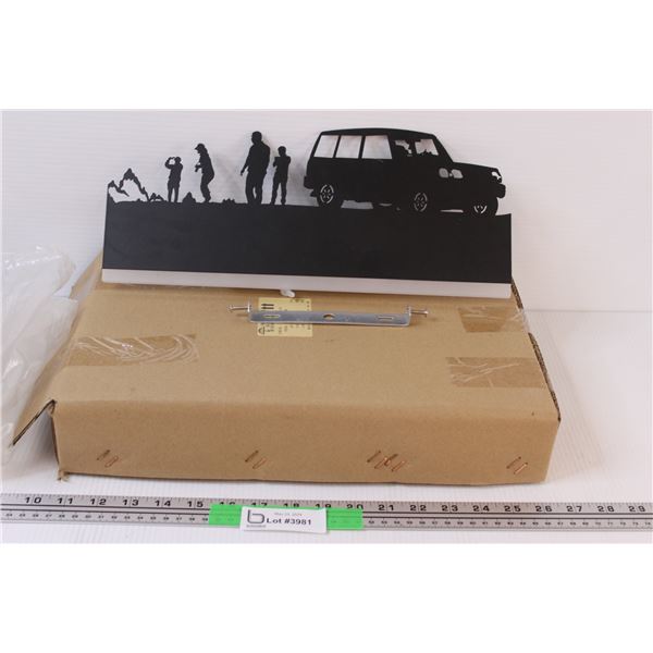 People Themed Silhouette LED Light - Looks to be Incomplete